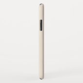 trendy Antique Blanc avec étui Case-Mate monogramm (Dos/Droite)