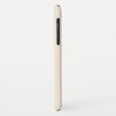 trendy Antique Blanc avec étui Case-Mate monogramm (Dos/Gauche)