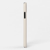 trendy Antique Blanc avec étui Monogram Case-Mate (Dos/Droite)