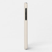 trendy Antique Blanc avec étui Monogram Case-Mate (Dos/Gauche)