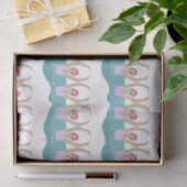 Trendy artistieke zwemmers | Artistisch zwemgif Tissuepapier (Geschenk)