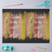Trendy Autumn Glitter Leaves Tissuepapier (Craft)