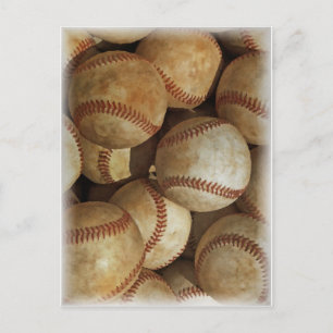 Trendy Baseball Artwork Briefkaart
