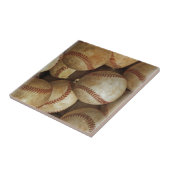 Trendy Baseball Artwork Tegeltje (Zijkant)