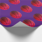 Trendy Basketbal Pop Art Cadeaupapier (Hoek)