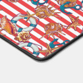 Trendy Beach Pattern Bureaumat (Hoek)
