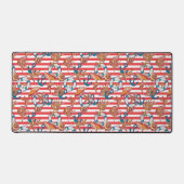Trendy Beach Pattern Bureaumat (Voorkant)