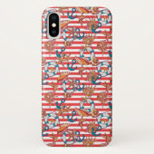 Trendy Beach Pattern | Monogram Case-Mate iPhone Case (Achterkant)