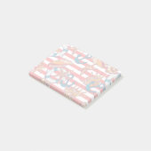 Trendy Beach Pattern Post-it® Notes (Schuin)