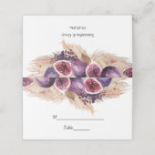 Trendy Beauty Paarse Figs & Pampas (Buitenkant ongevouwen)