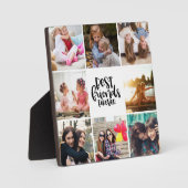 Trendy Best Friends Forever Photo Collage Fotoplaat (Voorkant)