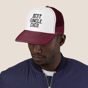 TRENDY BESTE OOM Ooit WITTE TYPOGRAFIE   Trucker Pet
