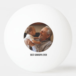 Trendy Beste Opa Ooit Custom Family Foto Pingpongballen