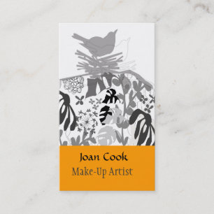 Trendy Bird Events Planner Animal Landscaping Visitekaartje