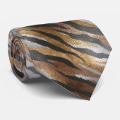 Trendy Birthday Gifts For Him Animal Print Stropdas (Opgerold)