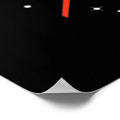 Trendy Bitcoin Astronaut Space Crypto Poster (Hoek)