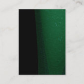 Trendy Black Forest Green visitekaartje (Achterkant)