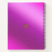 Trendy Black Pink Notitieboek (Achterkant)