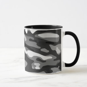 Trendy Black White Grey Abstract Pattern Mok