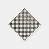 Trendy Black White Play Servet (Hoek)