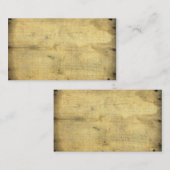 Trendy Blank Gerijpt Hout Geïnspireerd Rustiek Visitekaartje (Voorkant / Achterkant)