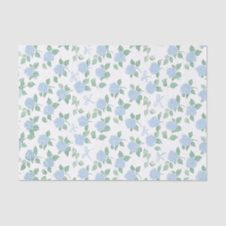 Trendy Blauwe Hortensia  Tissuepapier