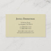 Trendy Bliss Oasis Visitekaartje (Achterkant)