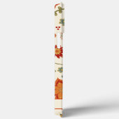 Trendy bloemmotief naam Inspirivity Case-Mate iPhone Case (Achterkant / Rechts)