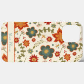 Trendy bloemmotief naam Inspirivity Case-Mate iPhone Case (Achterkant (horizontaal))