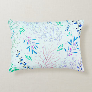 Trendy Blue Accent Pillow Kussen