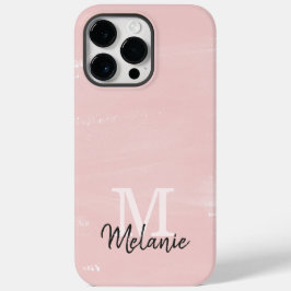 Trendy Blush Roze Waterverf | Case-Mate iPhone 14 Pro Max Hoesje