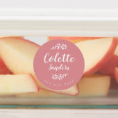 Trendy Boho Gepersonaliseerde Naam Labels (Aangebracht)
