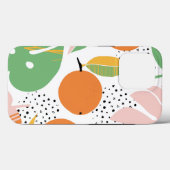 Trendy Boho Roze Sinaasappel Groen Stoer Hoesje (Achterkant (horizontaal))