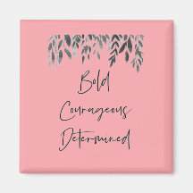 Trendy Bold Couraful Determinated Pink