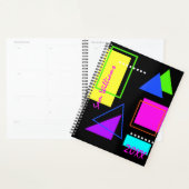 TRENDY BOLD RETRO 80s GRAPHIC  DESIGN NEON Planner (Display)