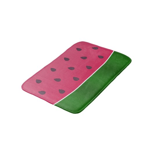 Trendy Bold Watermelon Graphic Badmat (Gekanteld)