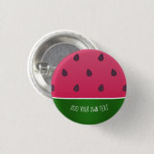 Trendy Bold Watermelon Graphic Ronde Button 3,2 Cm (Voorkant /achterkant)