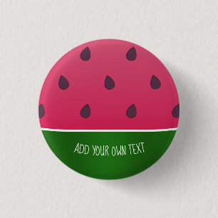 Trendy Bold Watermelon Graphic Ronde Button 3,2 Cm