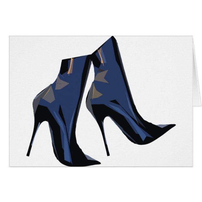 Trendy Boot Art (Voorkant Horizontaal)