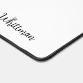 Trendy Boss Lady Moderne Typografie Roze bureau Bureaumat (Hoek)