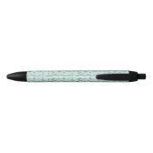 Trendy Botanical Greenery print met een afbeelding Zwarte Inkt Pen (Achterkant)