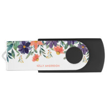 Trendy botanisch bladpatroon gemonogrammeerde deca