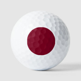 Trendy Bourgondische effen kleur Golfballen