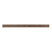 Trendy Brown Exotic Fur Pattern-luipspafdruk Lint (Voorkant)
