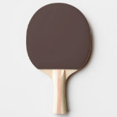 Trendy Brun Mocca Foncé - Raquette de Ping Pong (Dos)