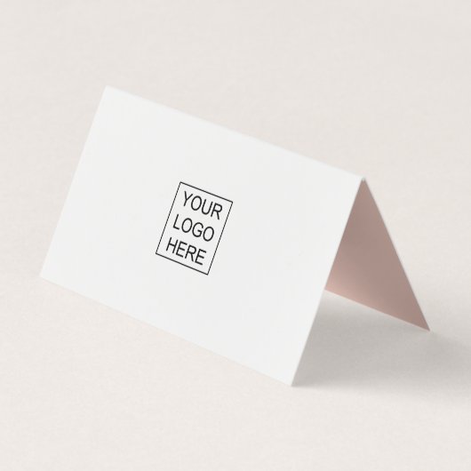 Trendy Brush Strokes Collage Toevoegen Logo Visitekaartjes (Achterkant)