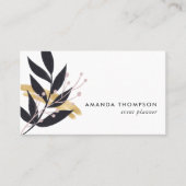 Trendy Brush Strokes Collage Visitekaartje (Voorkant)