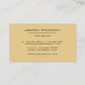 Trendy Brush Strokes Collage Visitekaartje (Achterkant)