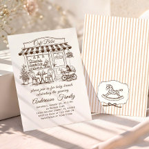 Trendy Cafe Bebe Franse Koffiebar Baby Shower
