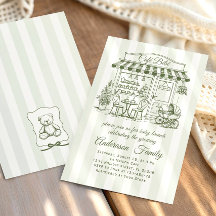 Trendy Cafe Bebe Franse Koffiebar Baby Shower